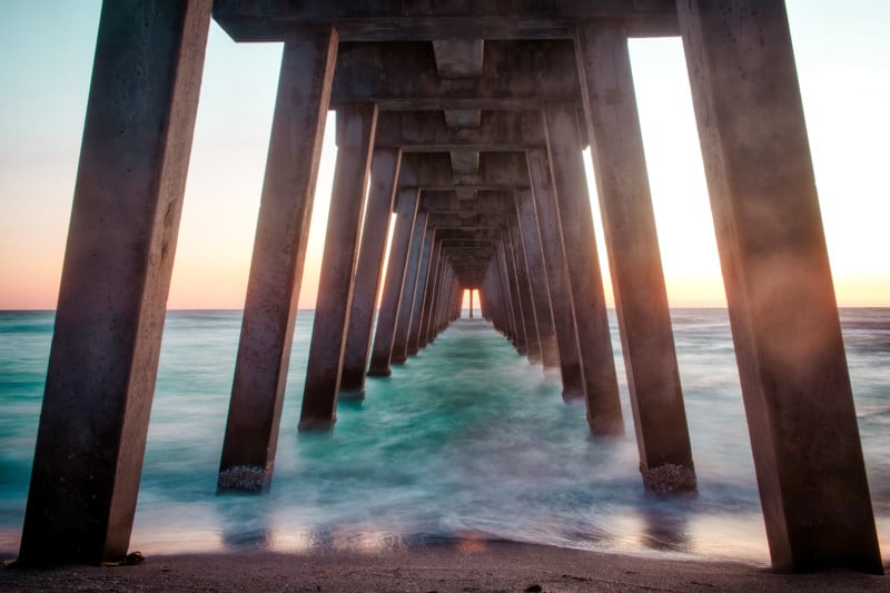 Landscape Photography Example - Pier Long Exposure