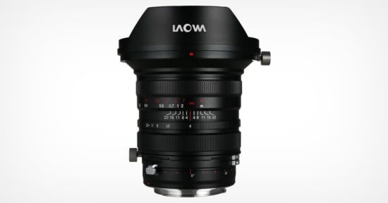 Venus Optics Unveils the Laowa 20mm f/4 Zero-D Shift Lens